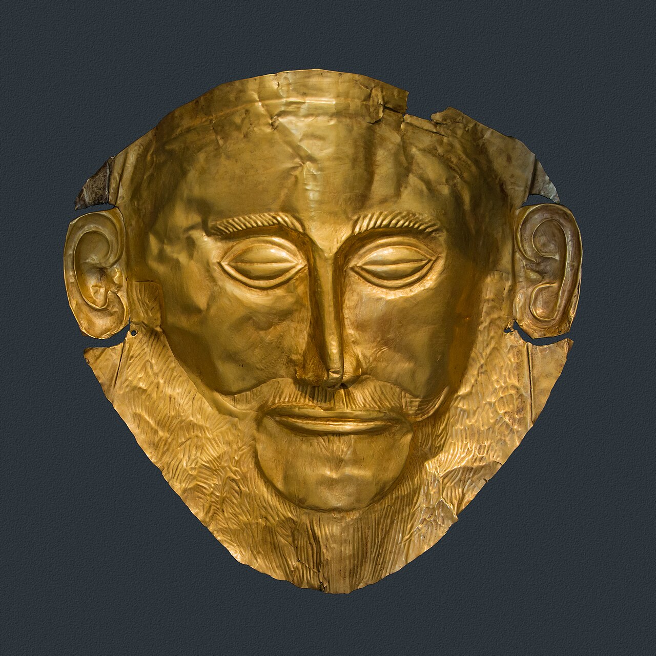 Máscara de ouro dita de Agamêmnon