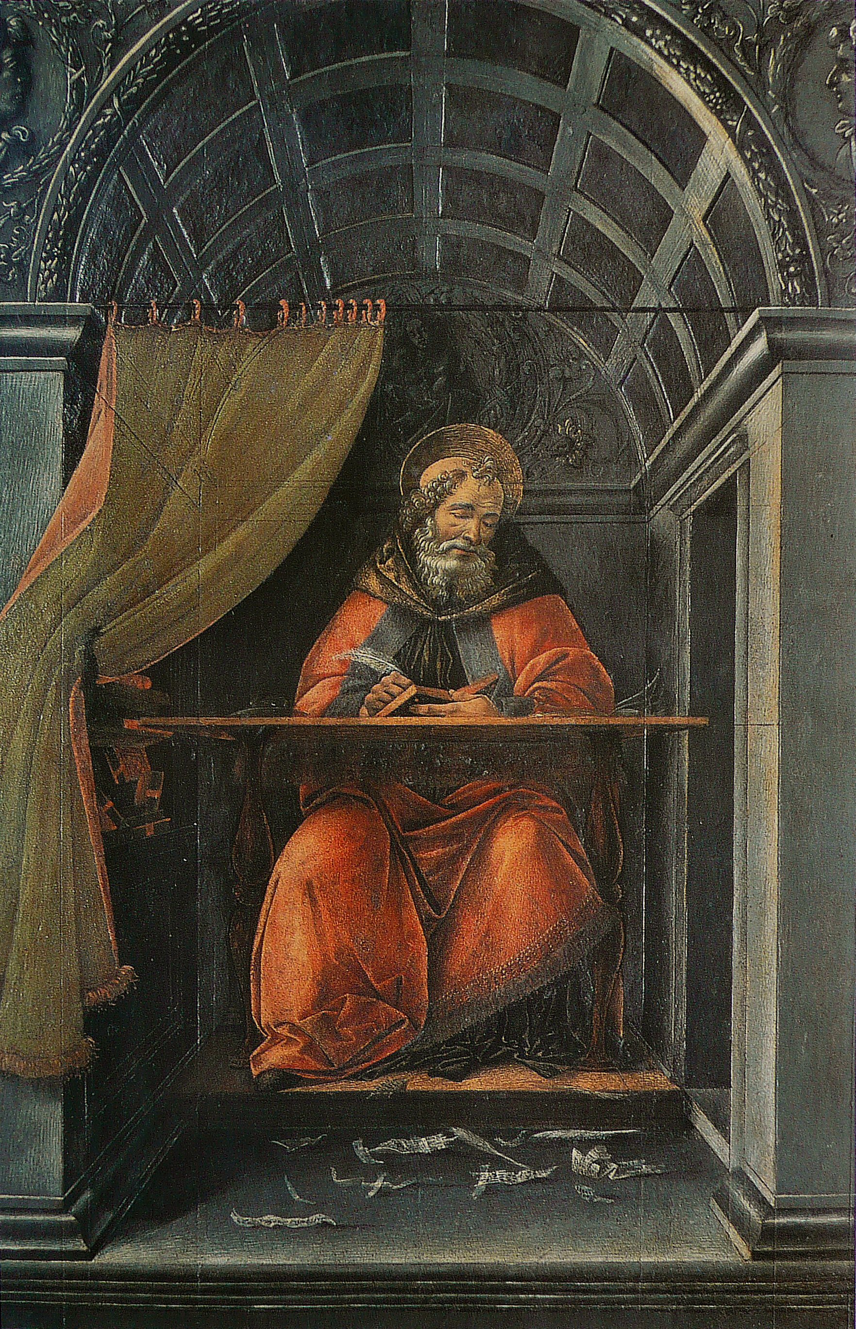 Santo Agostinho em seu estúdio (Botticelli)