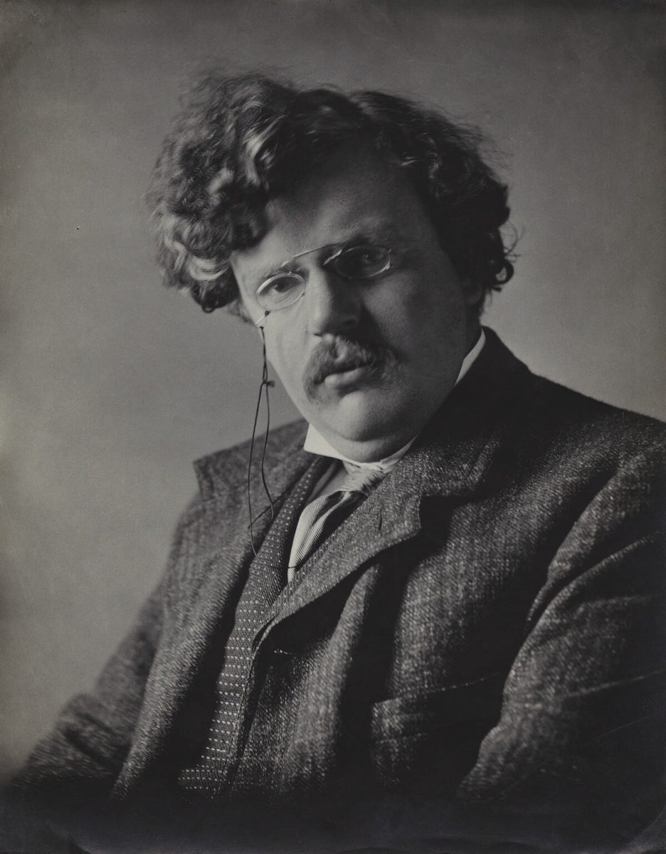 Retrato de G. K. Chesterton
