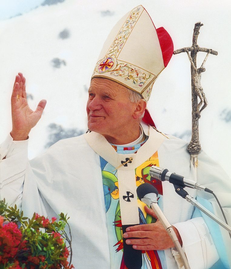 O Papa João Paulo II