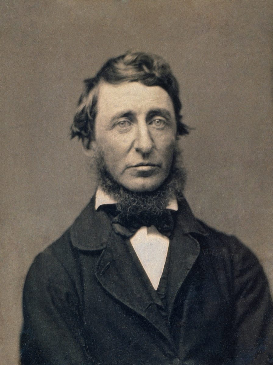Retrato de Henry David Thoreau, daguerreótipo de 1856.