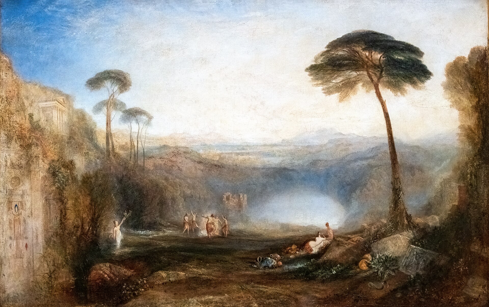 O Ramo de Ouro na floresta escura