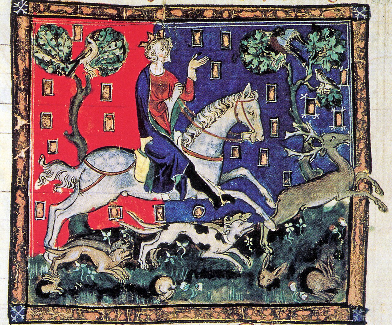 Rei João Sem-Terra, que selou a Magna Carta em 1215 sob pressão dos barões.
