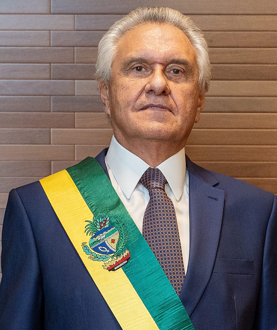 Ronaldo Caiado, governador de Goiás, em foto oficial