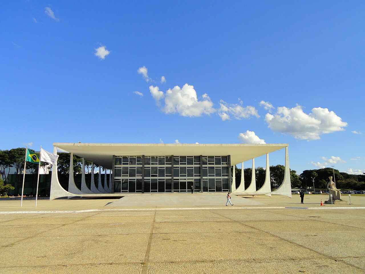 Edifício do Supremo Tribunal Federal, em Brasília.