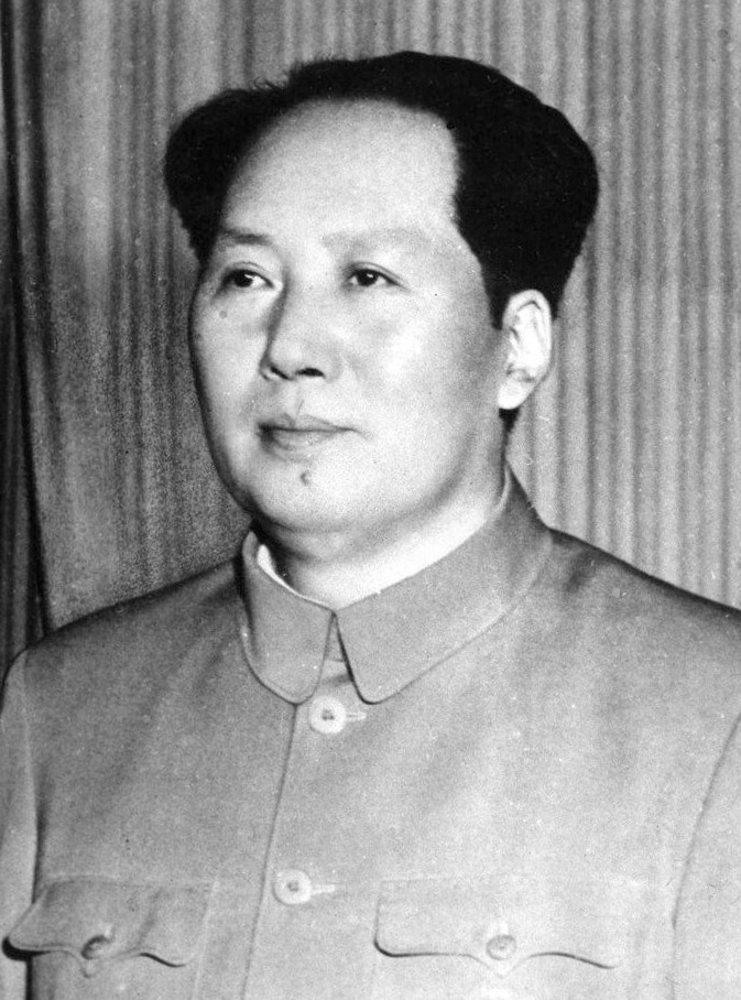Mao Zedong, líder do Partido Comunista Chinês.